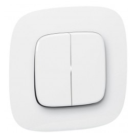 Панель лицевая Valena Allure для 2-кл. выкл. бел. Leg 755025