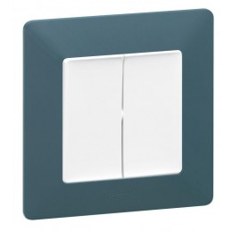 Панель лицевая Valena Allure для 2-кл. выкл. бел. Leg 755025