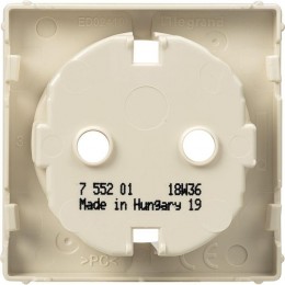 Панель лицевая Valena Life для розетки 2К+З сл. кость Leg 755201