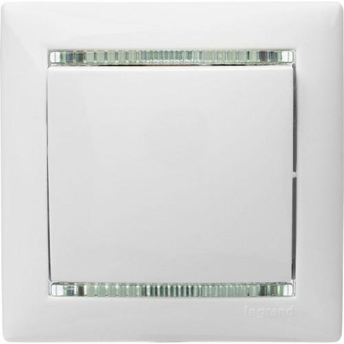 Рамка 1-м Valena бел./крис. Leg 774461