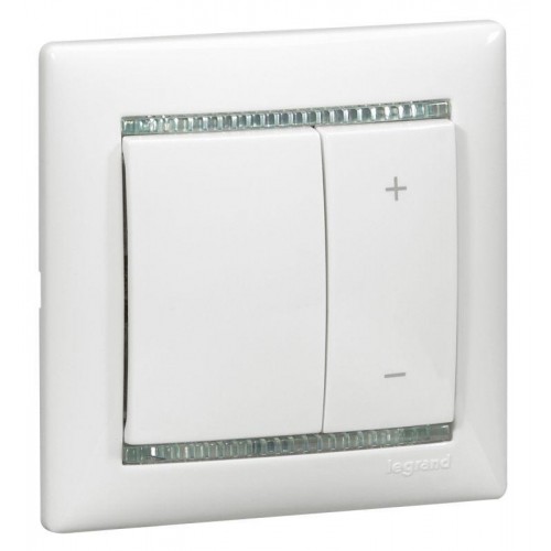 Рамка 1-м Valena бел./крис. Leg 774461