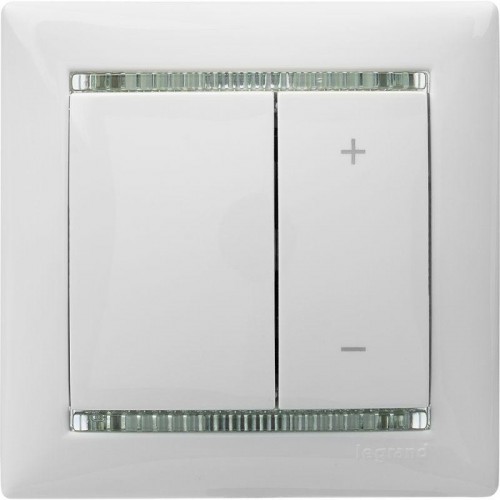 Рамка 1-м Valena бел./крис. Leg 774461