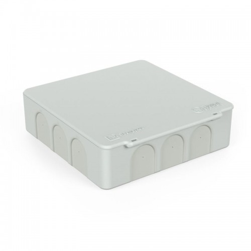 Коробка распределительная ОП 100х100х30 (HF) для прям. монтажа двухкомп. безгалоген. (уп.48шт) Промрукав 60-0302