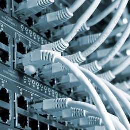 Кабель витая пара F/UTP кат.5e 2х2х24AWG solid PVC INDOOR сер. (м) Rexant 01-0122