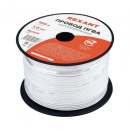 Провод ПГВА 1 Б бухта (м) Rexant 01-6521