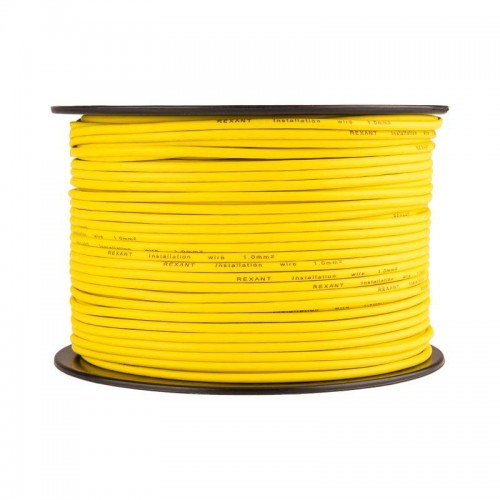 Провод ПГВА 1 Ж бухта (м) Rexant 01-6522