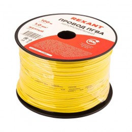 Провод ПГВА 1 Ж бухта (м) Rexant 01-6522