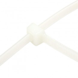 Хомут кабельный 4.8х200 нейл. (уп.100шт) бел. Rexant 07-0200-5