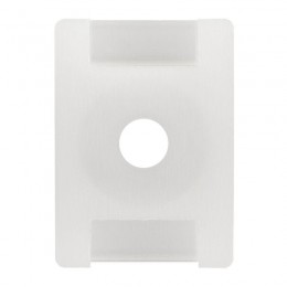 Площадка для крепления стяжки 22х16мм (ПС-2) бел. (уп.10шт) Rexant 07-2102-10