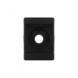 Площадка для крепления стяжки 22х16мм (ПС-2) черн. (уп.10шт) Rexant 07-2103-10