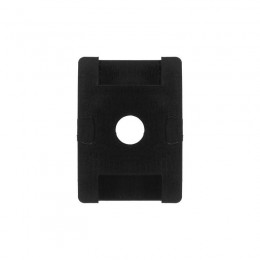 Площадка для крепления стяжки 22х16мм (ПС-2) черн. (уп.10шт) Rexant 07-2103-10