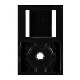 Площадка под стяжку для прямого монтажа черн. (уп.100шт) Rexant 07-2106