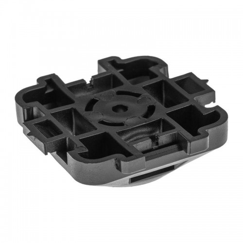 Площадка под стяжку усилен. для прямого монтажа 35х35мм черн. (уп.50шт) Rexant 07-2109