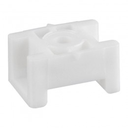 Площадка под стяжку для прямого монтажа 22х16мм бел. (уп.100шт) Rexant 07-2110