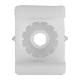 Площадка под стяжку для прямого монтажа 22х16мм бел. (уп.100шт) Rexant 07-2110