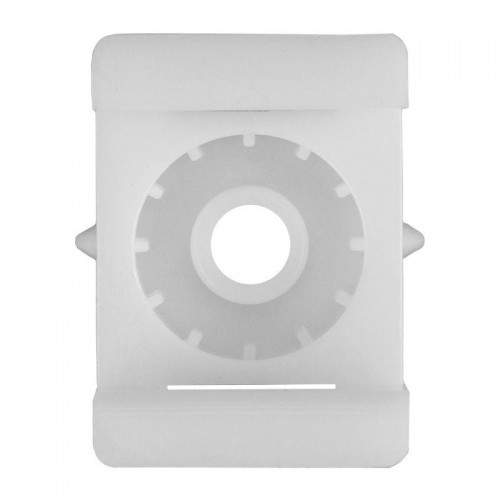 Площадка под стяжку для прямого монтажа 22х16мм бел. (уп.100шт) Rexant 07-2110