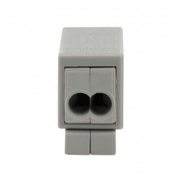 Клемма СМК 224-112 для светильника 2-проводная 1.0-2.5/0.5-2.5кв.мм бел. (уп.5шт) Rexant 07-2411-5