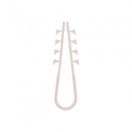 Дюбель-хомут 5-10 для круглого кабеля бел. (уп.100шт) PROCONNECT 07-4501-2