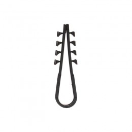 Дюбель-хомут 5-10 для круглого кабеля черн. (уп.100шт) PROCONNECT 07-4521