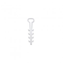 Дюбель-хомут нейлоновый прямоугольный 5-8мм бел. (уп.100шт) Rexant 07-4608