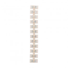 Колодка клеммная винтовая 12х6мм полиэтилен Rexant 07-5006