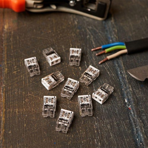 Клемма 2-х проводная для распред. коробки (с контактн. пастой 