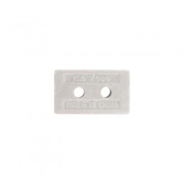 Клемма керамическая винтовая 10кв.мм 3 пары контактов с крепежным отверстием (уп.84шт) Rexant 07-6226