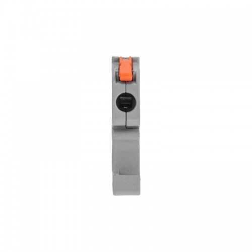 Клемма строительно-монтажная СМК проходная 222-421D 1п 0.08-4кв.мм с креплением на DIN-рейку сер. (уп.5шт) Rexant 07-6263-1-05