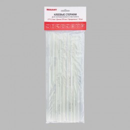 Стержень клеевой d11.3мм L270мм прозр. (уп.10шт) Rexant 09-1270