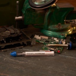 Припой с канифолью 20гр. d1.0мм (Sn60 Pb40 Flux 2.2%) REXANT 09-3103