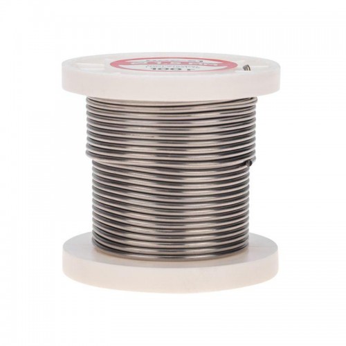 Припой катушка ПОС-61 без канифоли (d1.5мм 100гр) Rexant 09-3122