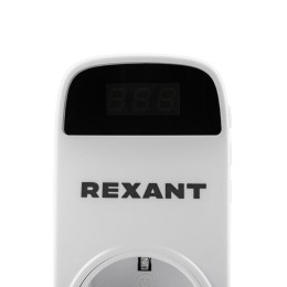 Реле напряжения «вилка-розетка» с дисплеем 16А Rexant 10-6040