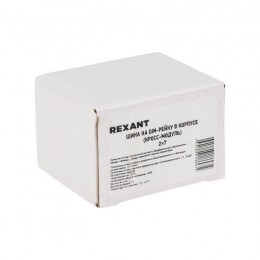 Шина на DIN-рейку в корпусе (кросс-модуль) 2х7 Rexant 11-2302-7