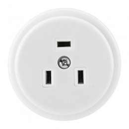 Розетка силовая 40А 250В IP20 для электроплиты с заземл. Rexant 11-8520