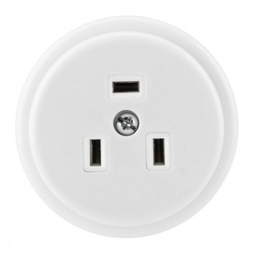 Розетка силовая 40А 250В IP20 для электроплиты с заземл. Rexant 11-8520