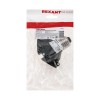 Разветвитель цокольный E27-2хE27 черн. Rexant 11-8860