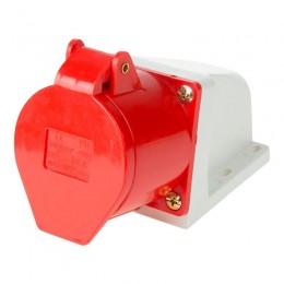 Розетка 125 стационарная 3Р+РЕ+N 32А 380В IP44 Rexant 11-8914