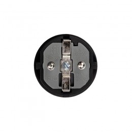 Вилка прямая влагозащ. с/з 16А IP44 каучук Rexant 111-001