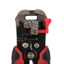 Инструмент для зачистки кабеля 0.2-6.0кв.мм и обжима наконечников HT-766 (HY-371) PROCONNECT 12-4005-4