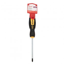 Отвертка крестовая PH 1х100мм двухкомпонентн. рукоятка Rexant 12-4727