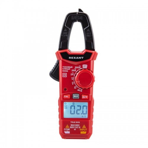 Клещи токовые R200A Rexant 13-3201