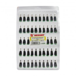 Разъем питания 2.1х5.5х10мм с клемм. колод. (уп.50шт) Rexant 14-0314