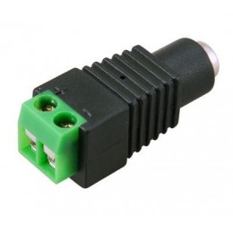 Разъем питания 2.1х5.5мм с клемм. колод. (уп.50шт) Rexant 14-0315