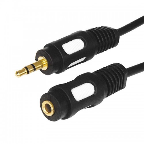 Шнур 3.5 Stereo Plug - 3.5 Stereo Jack 1.5м (GOLD) Rexant 17-4013