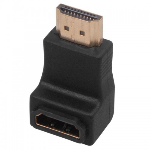 Переходник штекер HDMI - гнездо HDMI угловой Rexant 17-6805