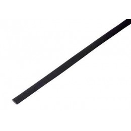 Трубка термоусадочная 8.0/4.0 1м черн. Rexant 20-8006