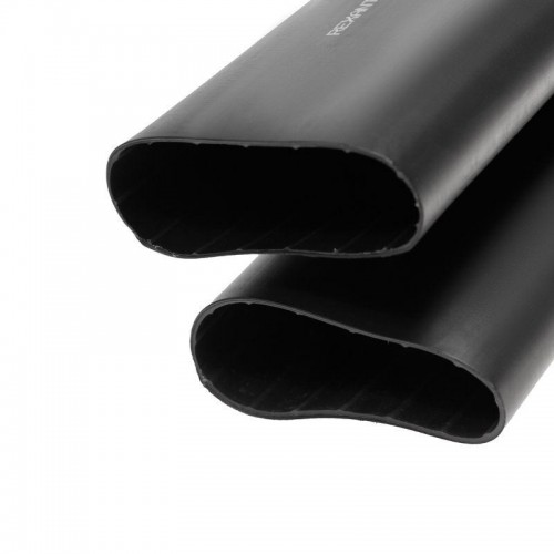 Трубка термоусадочная среднестен. клеевая 75/22 (3-4:1) черн. 1м Rexant 26-0075