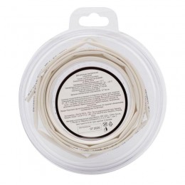 Трубка термоусадочная ТУТ нг 3.0/1.5 бел. ролик 2.44м Rexant 29-0001