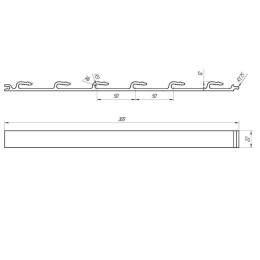 Зажим RX/У (уп.25шт) Rexant 51-1014