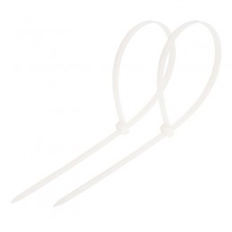 Хомут кабельный 4.8х400 нейл. бел. (уп.100шт) PROCONNECT 57-0400